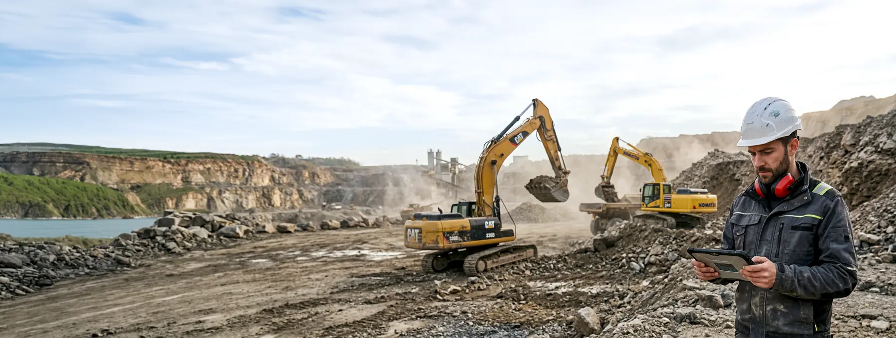 Quarrying operation